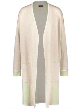 Taifun Lightweight Open Front Cardigan Size S-M